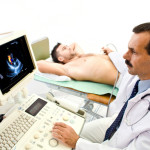 echocardiogram to assess PAH patient