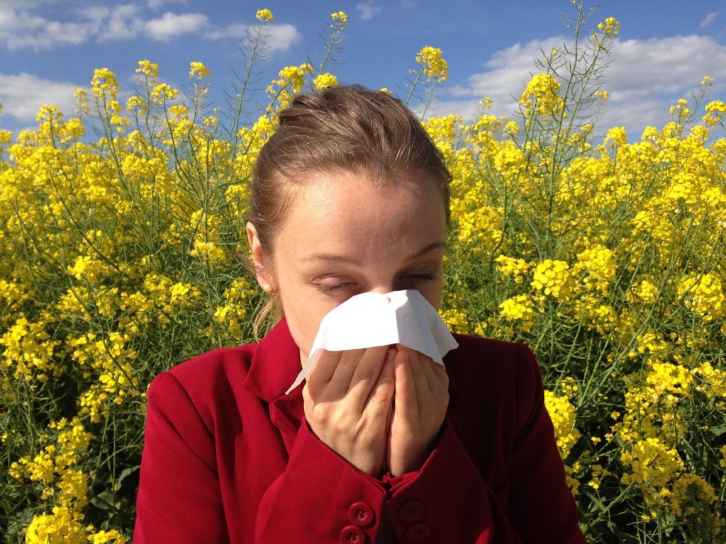 allergies with pulmonary hypertension